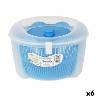 Saladecentrifuge Tontarelli Rucola Blauw ø 24,5 x 16 cm (6 Stuks)