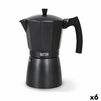 Italiaanse Koffiepot Quttin 12 Koppar (6 Stuks)