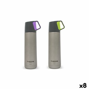 Reisthermosfles ThermoSport Roestvrij staal Kopp 500 ml (8 Stuks)