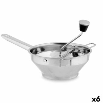 Puréémaker Zilverkleurig Roestvrij staal 33,5 x 25 x 19 cm (6 Stuks)