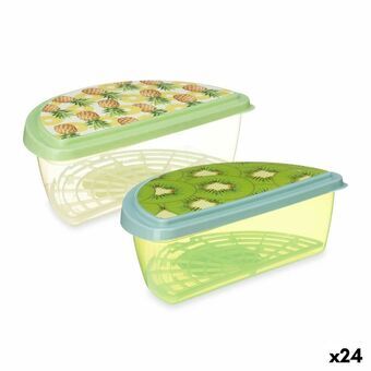 Lunchbox Fruit ananas Kiwi Plastic 23 x 8 x 13 cm (24 Stuks)