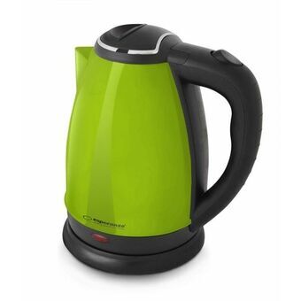 Waterkoker Esperanza EKK113G Zwart Groen plástico,acero inoxidable 1800 W 1,8 L