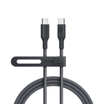 USB-kabel Anker A80F6H11 Zwart/Gris 1,8 m