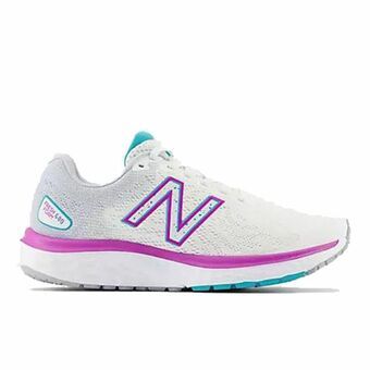 Hardloopschoenen voor Volwassenen New Balance Fresh Foam 680v7 Wit Vrouw