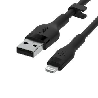 Kabel USB naar Lightning Belkin CAA008BT3MBK Zwart 3 m