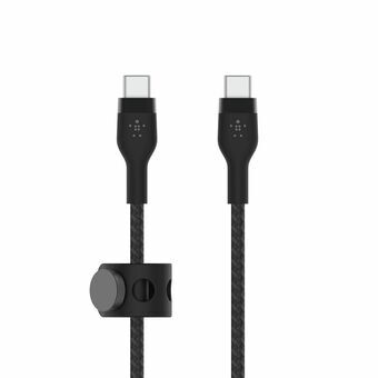 USB-C-kabel Belkin BOOST↑CHARGE PRO Flex 1 m Zwart