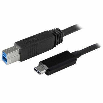 Kabel USB C Startech USB31CB1M            Zwart