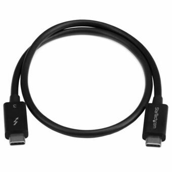 Thunderbolt 3-kabel Startech TBLT Zwart 50 cm