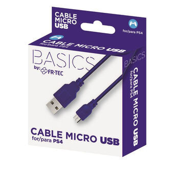 Kabel MicroUSB naar USB FR-TEC FT0018 Blauw