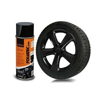 Vloeibaar rubber voor auto\'s Foliatec 2036 Zwart Glanzend 400 ml