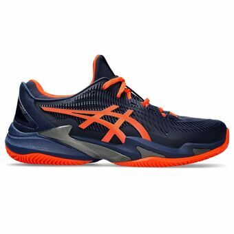 Heren Tennisschoenen Asics Court FF 3 Clay Marineblauw