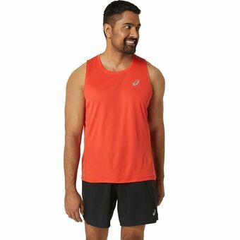 Heren Mouwloos T-shirt Asics Core - L - L