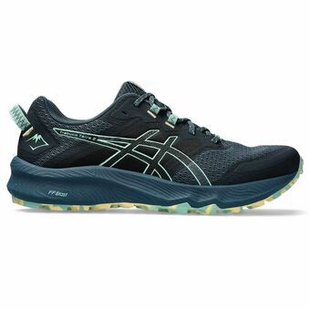 Hardloopschoenen voor Volwassenen Asics Trabuco Terra 2 Zwart Marineblauw