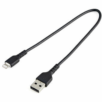 Kabel USB naar Lightning Startech RUSBLTMM30CMB        USB A Zwart