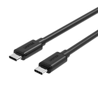 Kabel USB C Unitek Y-C477BK Zwart 1 m