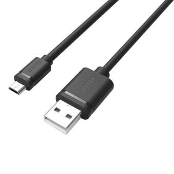 Kabel USB naar micro-USB Unitek Y-C434GBK Zwart 1,5 m