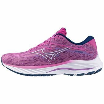 Sportschoenen voor Dames Mizuno Wave Rider 27 Licht Roze