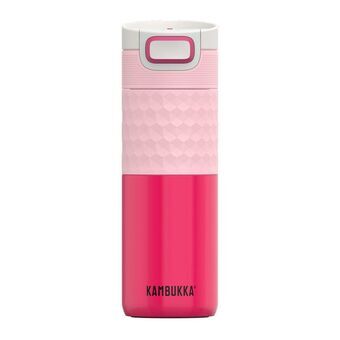 Thermische Beker met Deksel Kambukka Etna Grip Diva Roze Roestvrij staal 500 ml