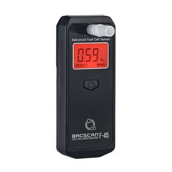 Tech digitale alcoholmeter Bacscan F-45 Zwart