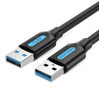 USB-kabel Vention CONBF Zwart 1 m (1 Stuks)