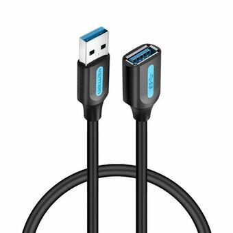 USB-kabel Vention CBHBH 2 m Zwart (1 Stuks)