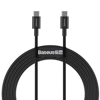 Kabel USB C Baseus Superior Zwart 1 m