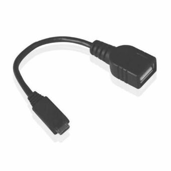 Kabel MicroUSB naar USB SBS ‎TE0UCD90K 0,13 cm Zwart