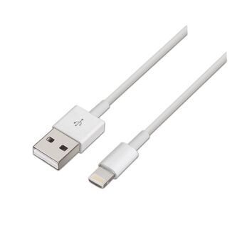 Kabel USB naar Lightning Aisens A102-0036 Wit 2 m