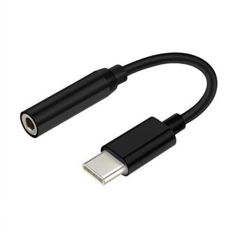 Adapter USB-C naar Jack 3.5 mm Aisens A109-0348 Zwart 15 cm (1 Stuks)