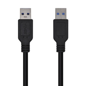 USB-kabel Aisens A105-0448 3 m Zwart (1 Stuks)