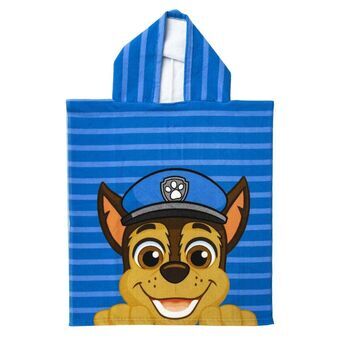 Poncho-Handdoek met Capuchon The Paw Patrol Blauw 50 x 115 cm