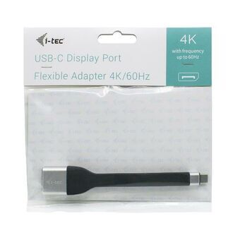 Adapter USB-C naar DisplayPort i-Tec C31FLATDP60HZ Zwart