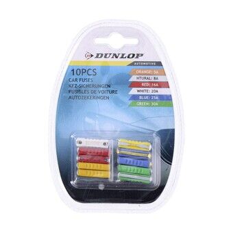 Zekering Dunlop Auto 30 A 8 A 5 A 16 A 20 A 25 A (10 Onderdelen)