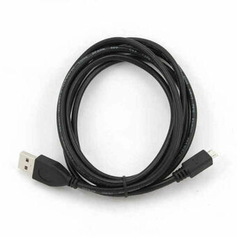 Kabel USB 2.0a naar Micro USB B GEMBIRD CCP-MUSB2-AMBM-1M (3 m) Zwart 1 m