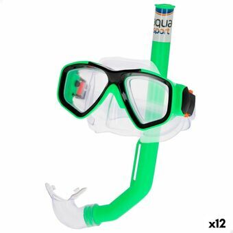 Snorkelbril en -buis voor Kinderen Colorbaby Aqua Sport Kinderen (12 Stuks)