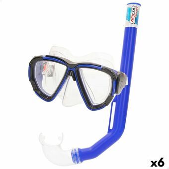 Snorkelbril en -buis voor Kinderen Colorbaby Aqua Sport Volwassenen (6 Stuks)