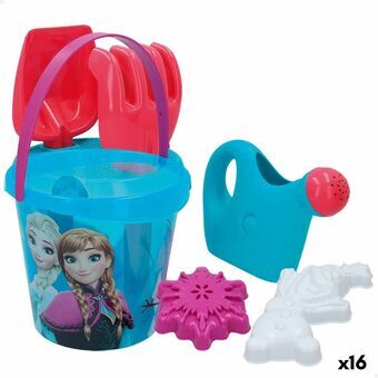 Strandspeelgoedset Frozen Ø 18 cm (16 Stuks)