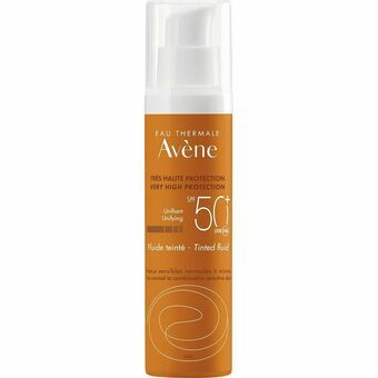 Zonnebrandcrème met Kleur Avene Tinted Fluid SPF50+ (50 ml)