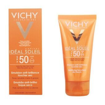 Gezichtszonnecrème Ideal Soleil Vichy Spf 50 (50 ml)