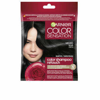 Kleurshampoo Garnier COLOR SENSATION Zwart Nº 1.0 Semi-permanent