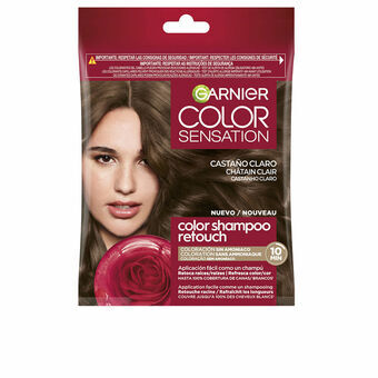 Kleurshampoo Garnier COLOR SENSATION Lichtbruin Nº 5.0 Semi-permanent