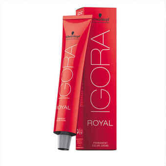 Permanente haarkleuring - crème Igora Royal Schwarzkopf 0-77 Nº 0,77 (60 ml)