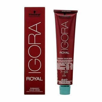 Permanente Kleur Igora Royal Schwarzkopf Igora Royal 7-00 Nº 7-00 Nº 9.0-rubio muy claro Nº 8.0-rubio claro 60 ml