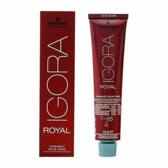 Permanente Kleur Igora Royal Schwarzkopf Igora Royal 7-65 Nº 7-65 Nº 9.0-rubio muy claro 60 ml