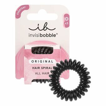 Haarelastiek Invisibobble Original Zwart (3 Stuks)