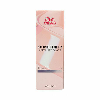 Permanente kleur Wella Shinefinity Nº 06/71 (60 ml)