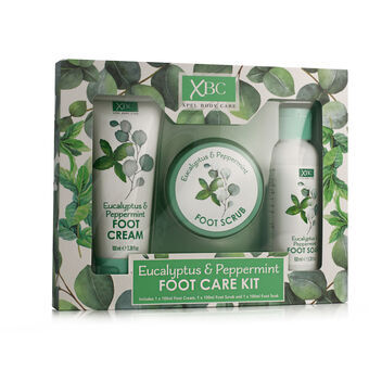 Cosmetica Set Xpel Voeten Eucalyptus Munt 3 Onderdelen