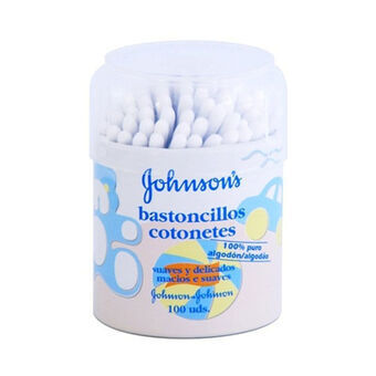 Wattenstaafjes Baby Johnson\'s Baby Bastoncillos (100 uds)