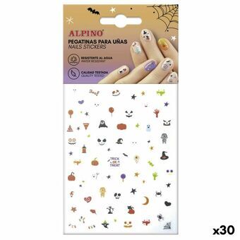 Nagelstickers Alpino Halloween (30 Stuks)