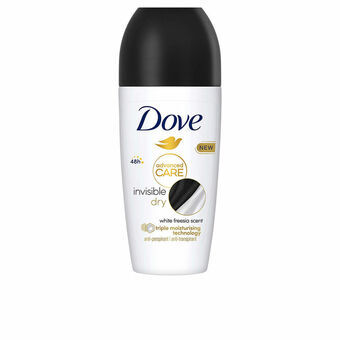 Deodorant Roller Dove Invisible Dry 50 ml